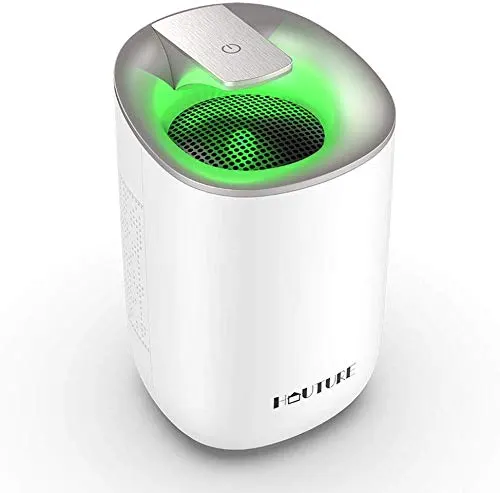 2020 Electric Mini Dehumidifier, 1500Cubic Feet (170 sq ft) Portable and Compact 600ml( 20 oz) Capacity Quiet Small Dehumidifier for Basement, Home, Bedroom, Bathroom, Gunsafe, RV, Garage, Caravan